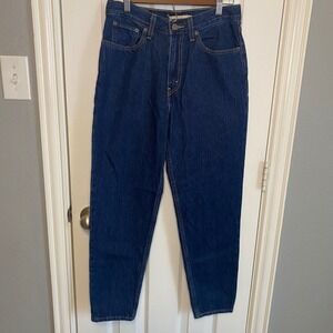 Levi's Premium Denim Women's Size 27 80s Mom Jean Dark‎ Wash High Rise